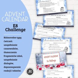 ADVENT CALENDAR – E8 CHALLENGE - klasy 7 i 8