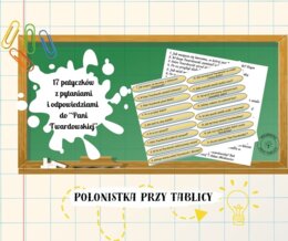 Patyczki - pytania i odpowiedzi - "Pani Twardowska"