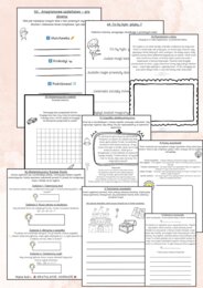 DRUGA część zestawu kreatywnych kart pracy dla klas 4-8