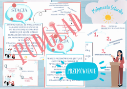 Przemówienie- stacje zadaniowe