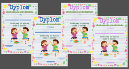Dyplom ukończenia przedszkola