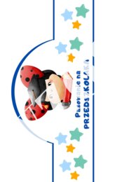 Dyplom pasowania na przedszkolaka - podpisana grupa biedronki