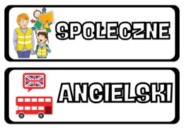 Wizualny plan lekcji dla klas 1-3