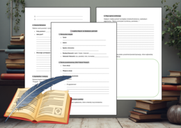 📚✍️Uniwersalna Karta Pracy: Lektury💝