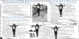 Sketchnotka/notatka „Rzeźbotwórcza działalność rzek”. Geografia 1, Dział VI „Litosfera. Procesy zewnętrzne”. OBLICZA GEOGRAFII 1