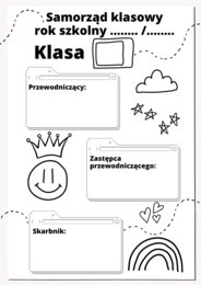 Informacja na klasową gazetkę