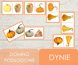Domino podłogowe - dynie