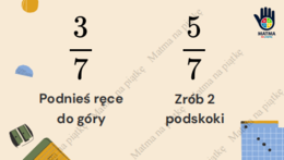 Matematyka w Ruchu – Porównywanie Ułamków Zwykłych | Nauka przez Aktywność