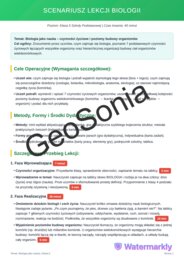 Pakiet na 45 minut - scenariusz, karta pracy, notatka dla uczniów, gra.  Biologia klasa 5 "Biologia jako nauka"