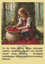 Zmieniamy wydarzenia przedstawione w lekturach szkolnych –karty do kreatywnego pisania