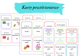 Brainy 5 unit 1 karty powtórzeniowe