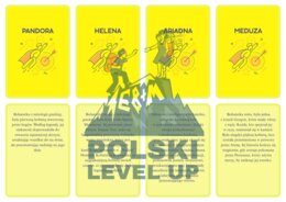 Fiszki literackie_bohaterowie klasa 1 (100 postaci)_Polski Level Up