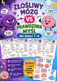 🧠👾 NOWOŚĆ! „Złośliwy mózg vs prawdziwa myśl” – wyjątkowy pakiet dla dzieci klas 1–4 💥