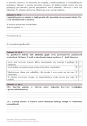 Arkusz egzaminacyjny "Kamienie na szaniec"