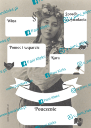 Dziady, cz II - ZESTAW: plakaty do uzupełnienia + tabela + dopasowywanka