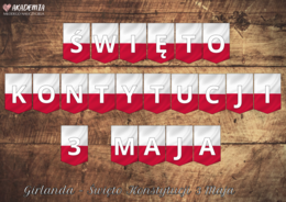 Girlanda - ŚWIĘTO KONSTYTUCJI 3 MAJA