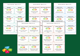 LEKTURY OBOWIĄZKOWE z kl. 4-6 - Karty do SMALL TALK - 144 pytania - 8 lektur - gra