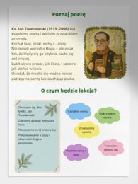 "O lasach" ks. Jan Twardowski. LEKCJA