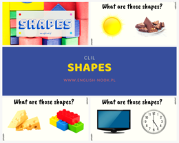 Kształty - shapes: guess the shape in everyday objects