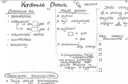 Kontrakt Chemia. Lekcja organizacyjna
