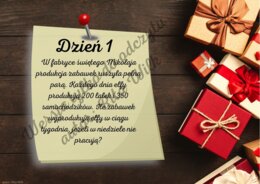 Matematyczny kalendarz adwentowy (klasy 4-6)