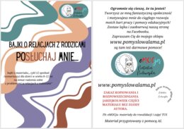 BAJKI SŁUCHAJki - BAJKI O RELACJACH Z RODZICAMI POSŁUCHAJ MNIE