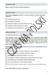 "Reduta Ordona" – test czytania ze zrozumieniem