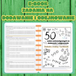 50 zadań matematycznych na dodawanie i odejmowanie