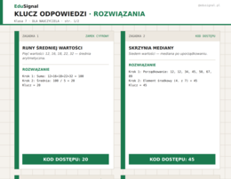 Escape Room MATEMATYKA: Krypta Starożytnego Smoka | Statystyka klasa 7 | Średnia, mediana, dominanta | Koniec roku