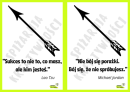 Gazetka ścienna na nowy rok szkolny CELUJ W SUKCES (wersja 3)