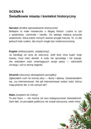 Scenariusza na Jasełka - Raport z Betlejem