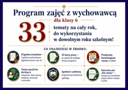 👨‍🏫PROGRAM ZAJĘĆ Z WYCHOWAWCĄ - klasa 6 (edycja uniwersalna) - powrót do szkoły