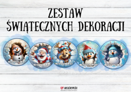 PRZEPIEKNE DEKORACJE ZIMOWE