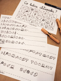 DZIEŃ CHŁOPAKA - zaszyfrowane hasła