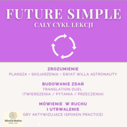 Future Simple - The Space Edition | mówienie, ruch, gotowy system lekcji (klasy 3–6)
