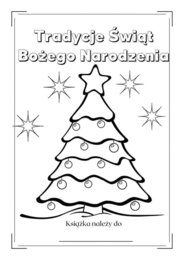 Książeczka Tradycje Świąt Bożego Narodzenia pdf do uzupełnienia