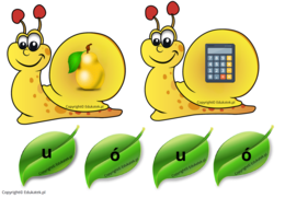 Ortograficzne ślimaki – gra ortograficzna