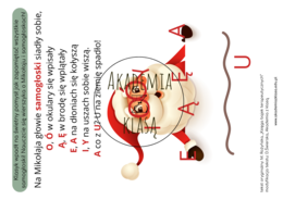 KALENDARZ ADWENTOWY - niesamowita świąteczna przygoda dla klas 2 i 3!