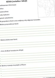 Kenia (notatka do uzupełnienia)