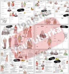 "Skąpiec" akt po akcie - 6 kart pracy