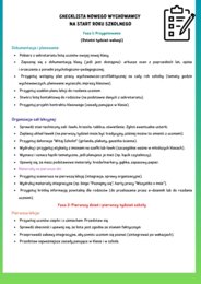 Checklista młodego nauczyciela wychowawcy