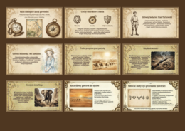 🏜️🐫W PUSTYNI I W PUSZCZY – prezentacja multimedialna (25 slajdów)