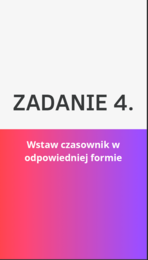 Ćwiczenia online Present Simple