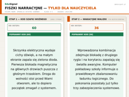 Na koniec roku: Escape Room: Operacja Ostatni Dzwonek — zagadki logiczne i matematyczne | Klasa 4-5