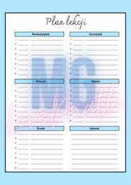Planer 2025/2026 dla nauczyciela lub wychowawcy