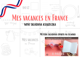 Mes vacances on France - mini książeczka; francuski poziom A1