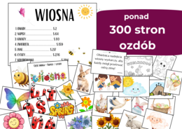 Wiosenno-Wielkanocny Pakiet Dekoracji – 300+ stron / Kompleksowy zestaw materiałów dekoracyjnych i kreatywnych (PROMOCJA!)