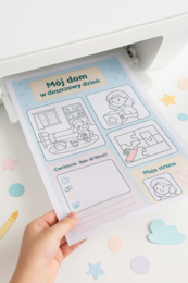 Karty pracy „Mój dom w deszczowy dzień”