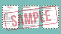 Egzamin 8-klasisty – CHRISTMAS BUNDLE 3 w  1 Świąteczne zestawy arkuszy do E8: reakcje, dialogi, czytanie, dopasowania, luki, transformacje, writing + klucz odpowiedzi! (Poziom A2–B1, Christmas Edition)