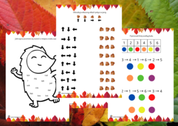 Jesienne zadania na koncentrację dla klas 4-6